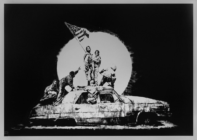 Banksy, ‘Flags’, 2006, Prescription Art