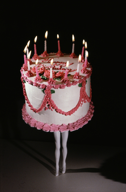 Laurie Simmons, 'Walking Cake (color),' 1989, ICI Annual Benefit & Auction 2015
