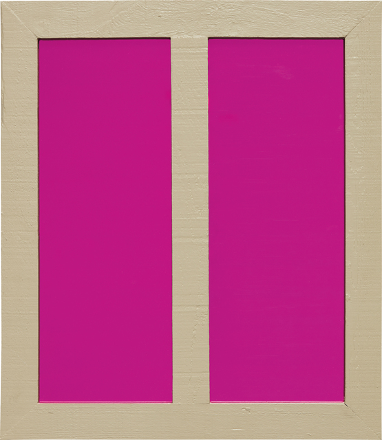Ugo Rondinone, ‘Clockwork for Oracles - Pink’, 2002, Mixed Media, Mirror, colored plastic gel and wood, Phillips