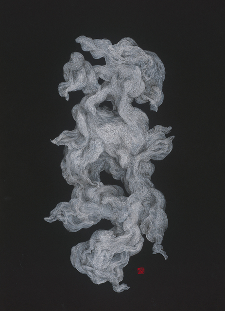 Li Chen, ‘黑卡 197.13-2 Black Cardboard 197.13-2’, 2019, Painting, Mixed Media, Asia Art Center