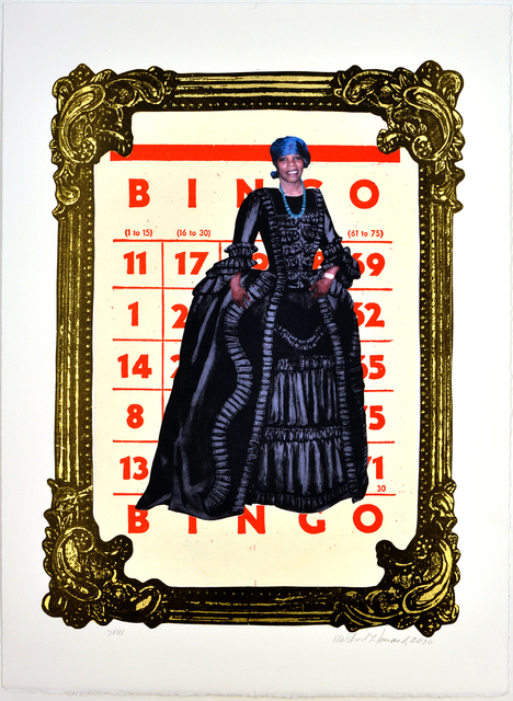 Mildred Howard, ‘I've been a Witness to this Game XVIII’, 2016, Shark's Ink.