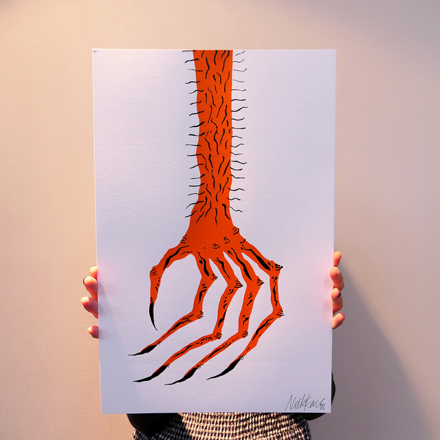 NECKFACE ネックフェイス 直筆原画 アート ART supreme NECKFACE ネックフェイス 直筆原画 アート ART supreme