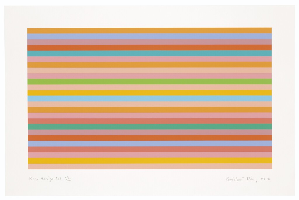 Bridget Riley - Rose Horizontal