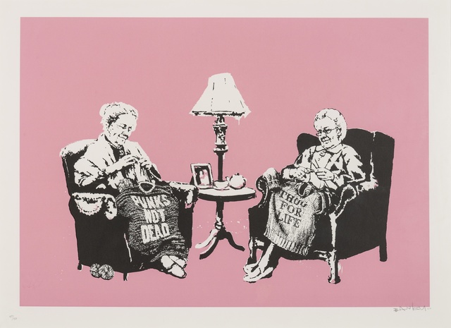 Banksy, ‘Grannies’, 2007, Forum Auctions