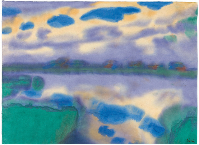 Emil Nolde, ‘Afternoon by the water’, 1930/1935, Galerie Kovacek & Zetter