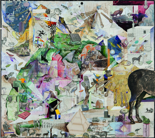 Josh Dorman, ‘Tailspin’, 2009, International Collage Center