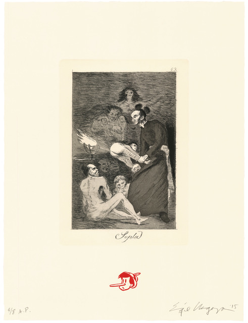 Enrique Chagoya, ‘Sopla / Gust the wind’, 2015, Universal Limited Art Editions