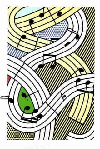 Roy Lichtenstein - Composition III