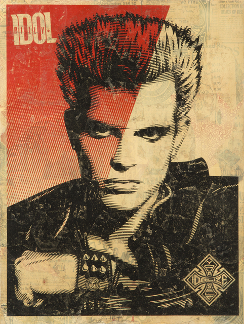 Shepard Fairey, ‘Billy Idol’, 2008, Julien's Auctions