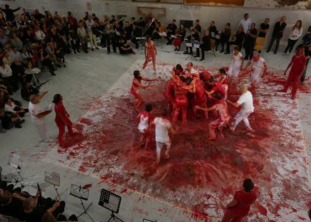 Hermann Nitsch, ‘155. Aktion, 1.9.2018’, 2018, Galerie Elisabeth & Klaus Thoman