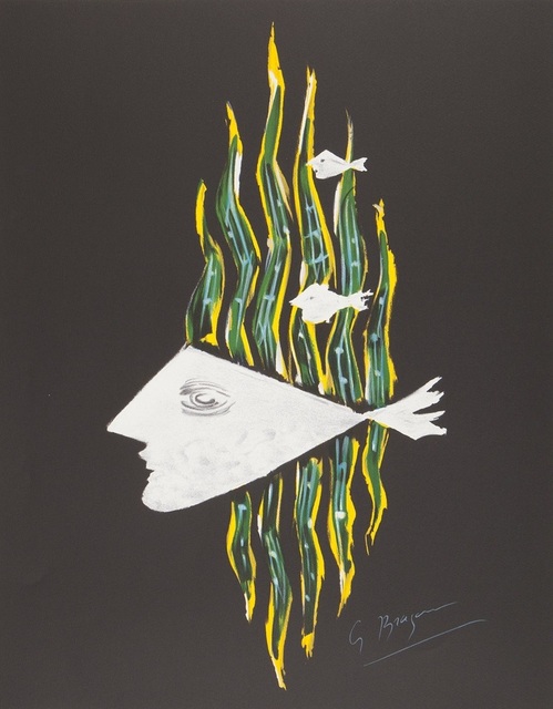 Georges Braque, ‘Hébé’, 1988, Print, Color lithograph on Arches paper, Samhart Gallery