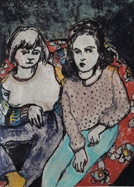 Kate McCrickard, ‘Sarah and Violette’, 2019, Joanna Bryant & Julian Page