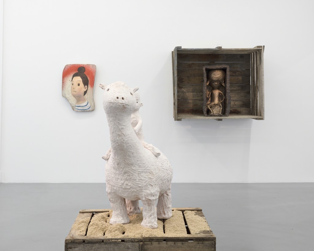 View of the exhibition 'Contes d'Awaji' by Otani Workshop at Perrotin Paris. Courtesy ©️2019 Otani Workshop/Kaikai Kiki Co., Ltd. All Rights Reserved. Courtesy Perrotin. Photo Claire Dorn. View of the exhibition 'Contes d'Awaji' by Otani Workshop at Perrotin Paris. Courtesy ©️2019 Otani Workshop/Kaikai Kiki Co., Ltd. All Rights Reserved. Courtesy Perrotin. Photo Claire Dorn.