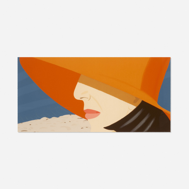 Alex Katz, ‘Orange Hat (from Alex and Ada portfolio)’, 1990, Rago/Wright