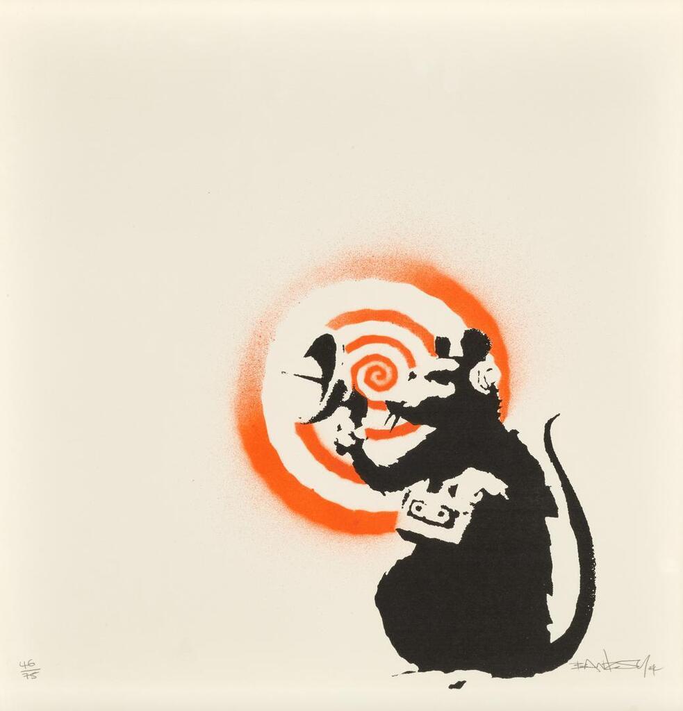 Banksy - Radar Rat