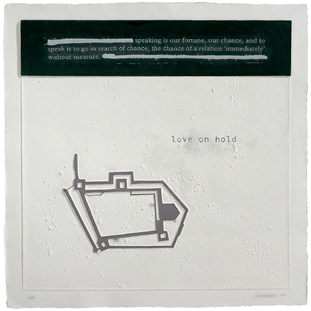 Julião Sarmento, ‘Love on Hold’, 2007, Mixografia