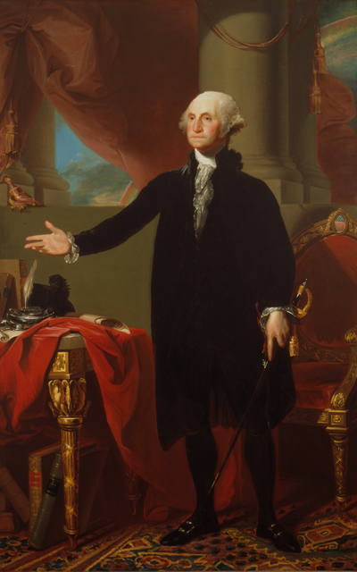 Gilbert Stuart, ‘George Washington’, 1796, Brooklyn Museum