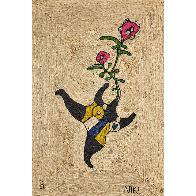 After Niki de Saint-Phalle Nane, ‘Jute fiber wall hanging, Guatemala’, 1970s, Rago/Wright