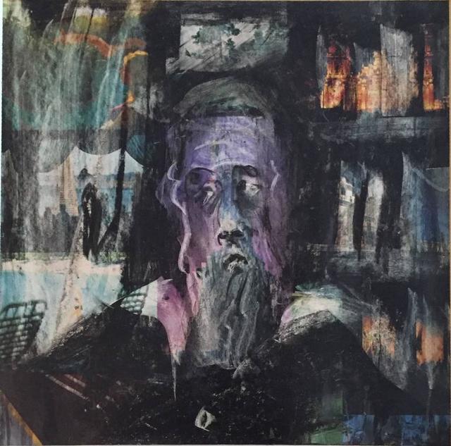 Unknown, ‘Modernist Rabbi - Mixed Media’, 20th Century, Lions Gallery