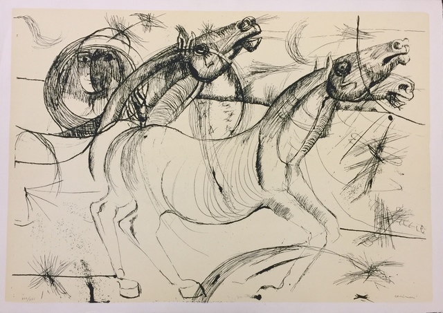 Bruno Cassinari, ‘Horses’, 20th century, Wallector