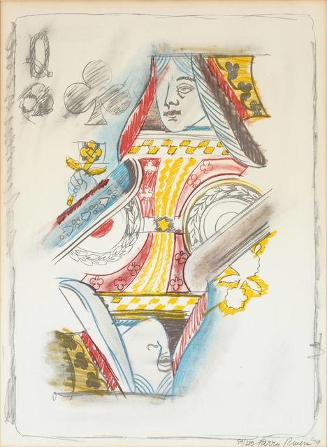 Larry Rivers, ‘Queen Of Clubs’, 1979, Doyle