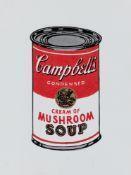 Richard Pettibone - Andy Warhol's Campbell's Soup Can (Cream of Mushroom)