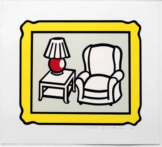 Roy Lichtenstein, ‘Red Lamp’, 1992, michael lisi / contemporary art