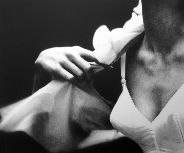 Lillian Bassman, ‘Du Pont-Maria Newell’, ca. 1950, Photography, Gelatin silver print, Peter Fetterman Gallery