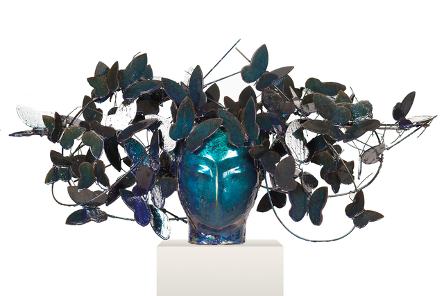 Manolo Valdés, ‘MARIPOSAS AZULES’, 2017, Opera Gallery