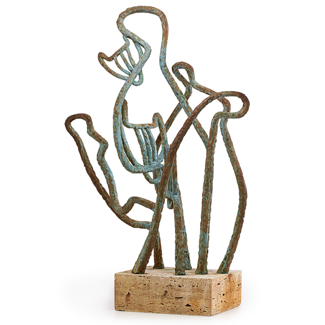 Marie Zoe Greene-Mercier, ‘Untitled abstract sculpture (Cats)’, Rago/Wright