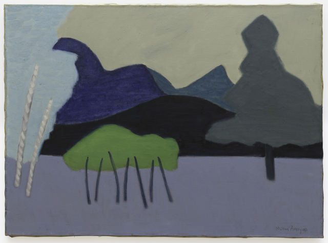 Milton Avery, ‘Clear Cut Landscape’, 1951, San Francisco Museum of Modern Art (SFMOMA)