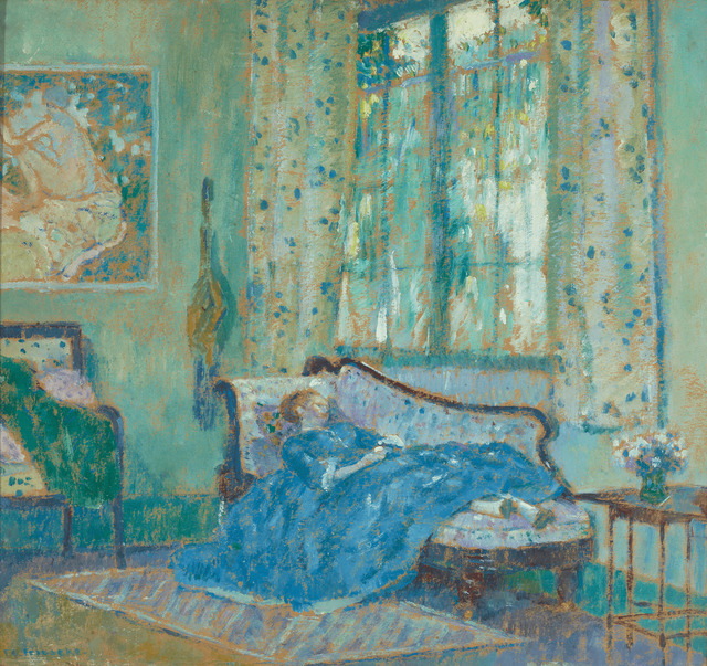 Frederick Carl Frieseke, ‘Siesta’, ca. 1917, M.S. Rau