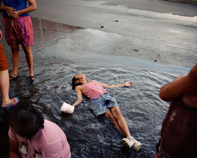 Paul D'Amato, ‘Girl in Rain, Chicago’, 1991, Light Work