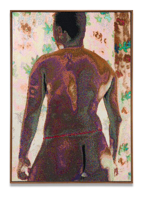Frances Goodman, ‘Proud Dreamer’, 2020, Mixed Media, Hand-stitched Sequins on Canvas., SMAC