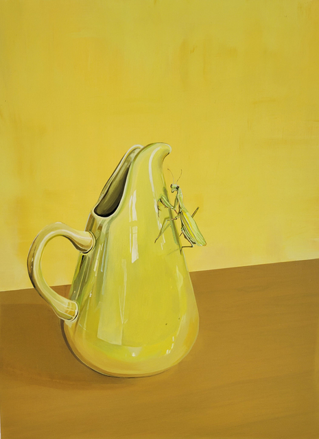 Holly Elander, ‘Mantis’, 2021, Painting, Acrylic on board, KP Projects