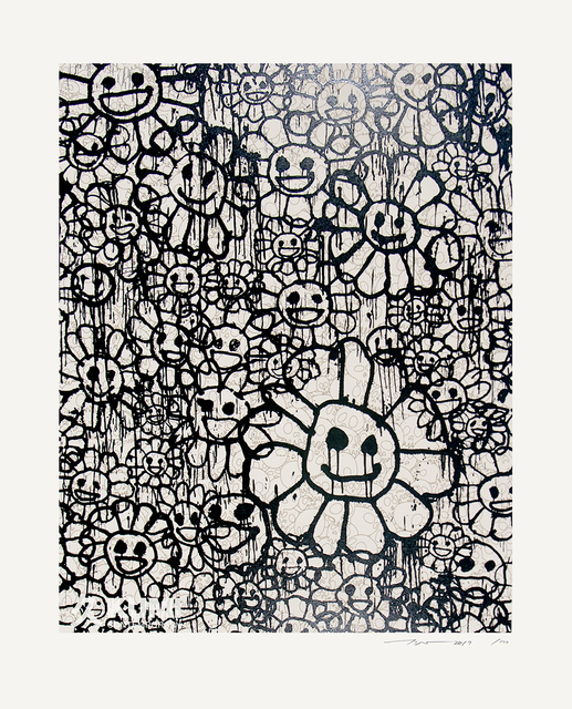 Takashi Murakami, ‘Murakami x MADSAKI Flowers Beige B’, 2017, Kumi Contemporary / Verso Contemporary