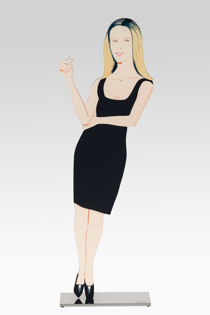 Alex Katz, ‘Black Dress, Yvonne’, 2018, Adamar Fine Arts