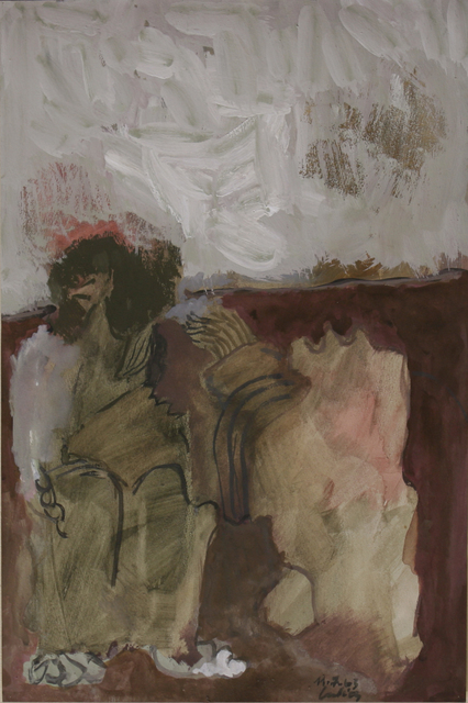 Sarkis, ‘Untitled (1963.7.11)’, 1963, Drawing, Collage or other Work on Paper, Mixed media on paper, Galerie Nathalie Obadia
