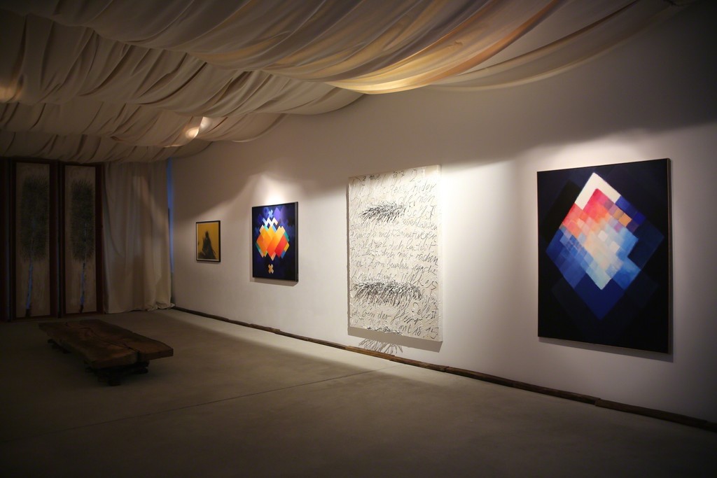 Installation view, Zeroversum - Heinz Mack, Otto Piene und Günther Uecker, Engelage & Lieder, 2015 Installation view, Zeroversum - Heinz Mack, Otto Piene und Günther Uecker, Engelage & Lieder, 2015