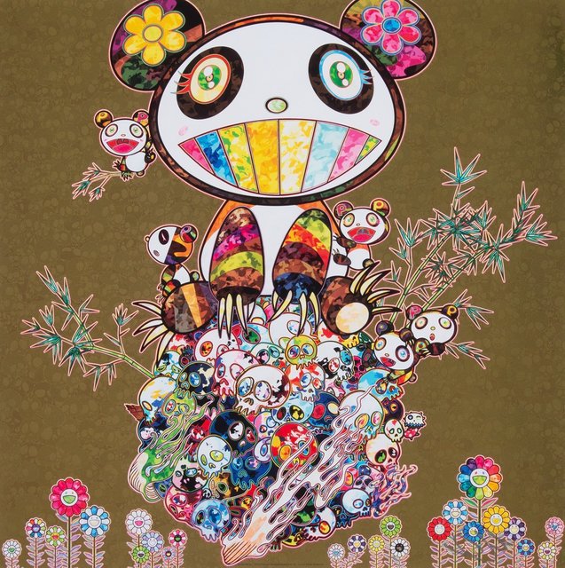 murakami takashi の pandaぬいぐるみ Msizeの+moodleilud.udistrital