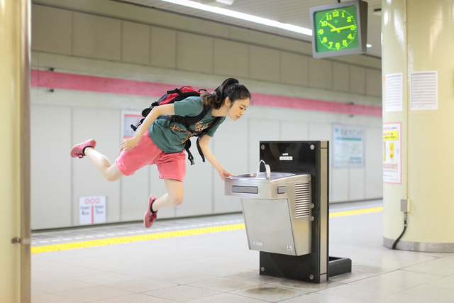 Natsumi Hayashi, ‘Today's Levitation 05/06/2011’, 2011, Photography, Lambda print, Contemporary by Golconda