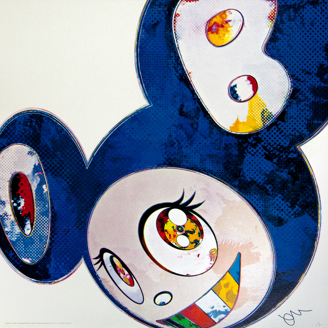 Takashi Murakami, ‘and then x6 blue’, 2013, Mixer