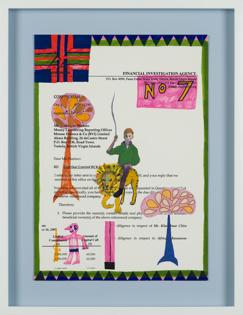 Carla Busuttil, ‘Lion Lord’, 2019, Drawing, Collage or other Work on Paper, Mixed Media on Paper, Goodman Gallery