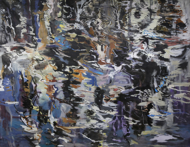 David Alexander, ‘New Rockland Canal #3, Bobycaygeon’, 2001, Painting, Acrylic on canvas, Peter Robertson Gallery