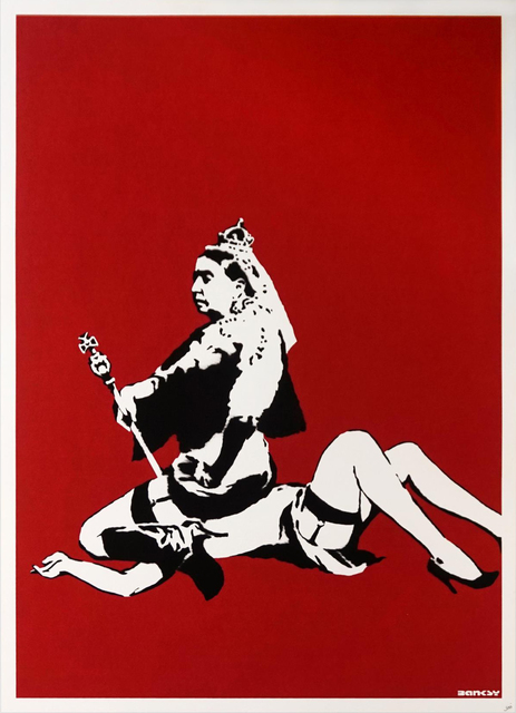 Banksy, ‘Queen Victoria - Unsigned’, 2003, Hang-Up Gallery