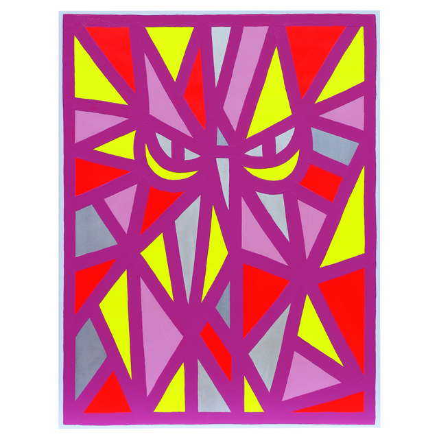 SOLOMOSTRY, ‘King Pink’, 2020, Painting, Acrylic on canvas, Cohle Gallery