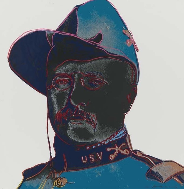 Andy Warhol, ‘Teddy Roosevelt’, 1986, Print, Screenprint on Lenox Museum Board, Contessa Gallery