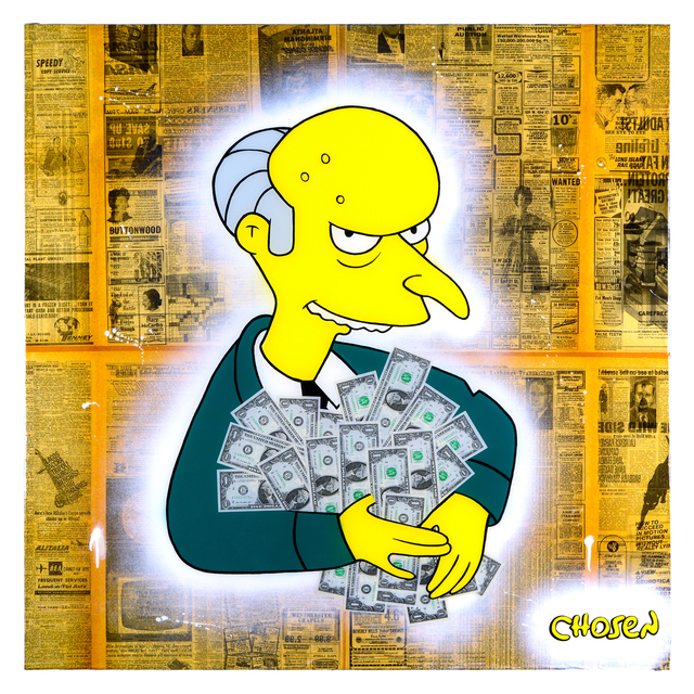 CHOSEN The Simpsons "Mr Burns Money" (2019) Available for Sale Artsy