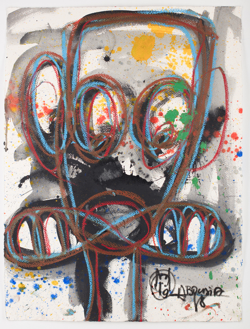 Aboudia, ‘Portraits des Nouchis’, 2019, Jack Bell Gallery