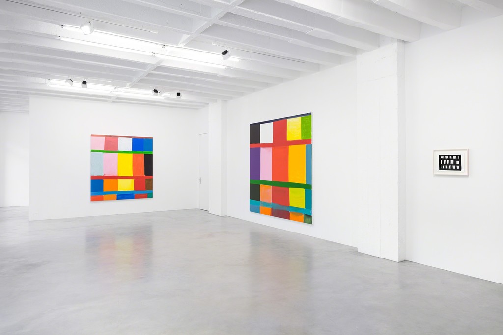 Installation view "Stanley Whitney - Paintings" at Galerie Nordenhake Berlin, 2018, Courtesy the artist and Galerie Nordenhake Berlin / Stockholm Installation view "Stanley Whitney - Paintings" at Galerie Nordenhake Berlin, 2018, Courtesy the artist and Galerie Nordenhake Berlin / Stockholm